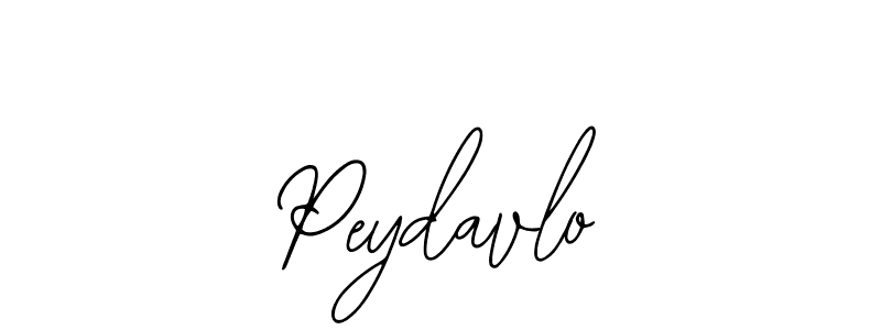 How to make Peydavlo name signature. Use Bearetta-2O07w style for creating short signs online. This is the latest handwritten sign. Peydavlo signature style 12 images and pictures png