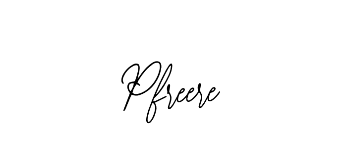 Create a beautiful signature design for name Pfreere. With this signature (Bearetta-2O07w) fonts, you can make a handwritten signature for free. Pfreere signature style 12 images and pictures png