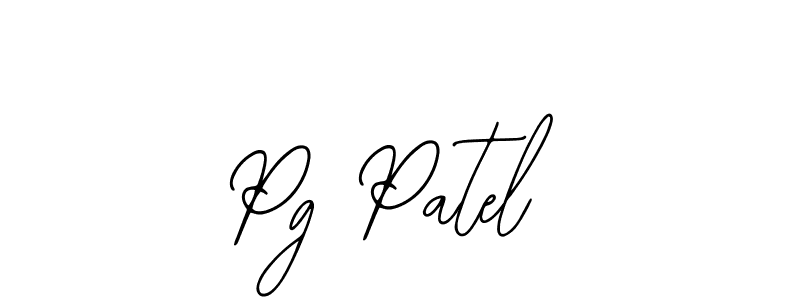 Make a beautiful signature design for name Pg Patel. With this signature (Bearetta-2O07w) style, you can create a handwritten signature for free. Pg Patel signature style 12 images and pictures png