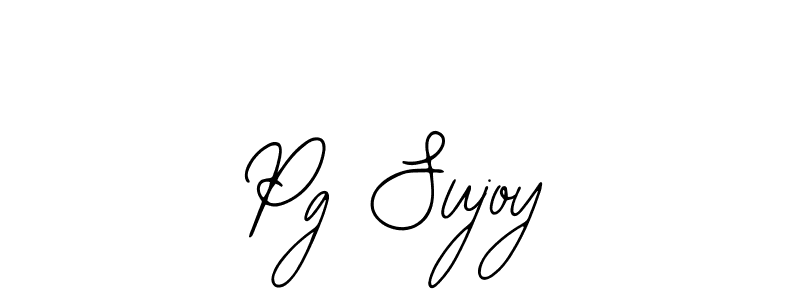 Similarly Bearetta-2O07w is the best handwritten signature design. Signature creator online .You can use it as an online autograph creator for name Pg Sujoy. Pg Sujoy signature style 12 images and pictures png