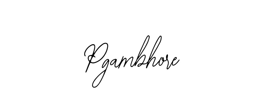 It looks lik you need a new signature style for name Pgambhore. Design unique handwritten (Bearetta-2O07w) signature with our free signature maker in just a few clicks. Pgambhore signature style 12 images and pictures png