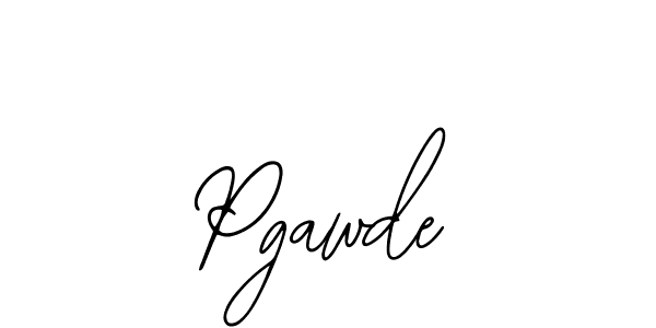 if you are searching for the best signature style for your name Pgawde. so please give up your signature search. here we have designed multiple signature styles  using Bearetta-2O07w. Pgawde signature style 12 images and pictures png