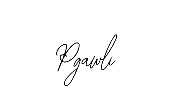 The best way (Bearetta-2O07w) to make a short signature is to pick only two or three words in your name. The name Pgawli include a total of six letters. For converting this name. Pgawli signature style 12 images and pictures png