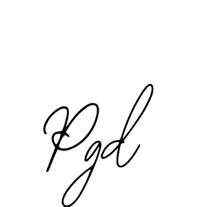 Create a beautiful signature design for name Pgd. With this signature (Bearetta-2O07w) fonts, you can make a handwritten signature for free. Pgd signature style 12 images and pictures png