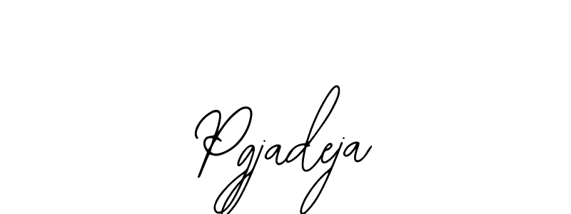 Make a beautiful signature design for name Pgjadeja. Use this online signature maker to create a handwritten signature for free. Pgjadeja signature style 12 images and pictures png