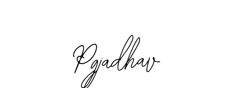 How to make Pgjadhav signature? Bearetta-2O07w is a professional autograph style. Create handwritten signature for Pgjadhav name. Pgjadhav signature style 12 images and pictures png