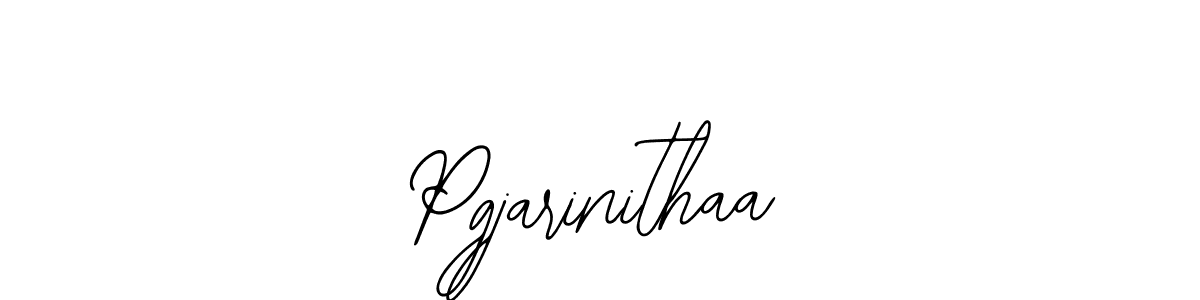 if you are searching for the best signature style for your name Pgjarinithaa. so please give up your signature search. here we have designed multiple signature styles  using Bearetta-2O07w. Pgjarinithaa signature style 12 images and pictures png