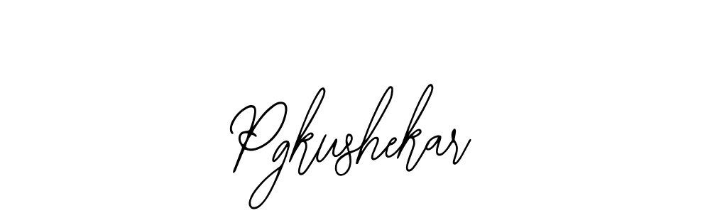 Make a beautiful signature design for name Pgkushekar. With this signature (Bearetta-2O07w) style, you can create a handwritten signature for free. Pgkushekar signature style 12 images and pictures png