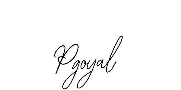 Pgoyal stylish signature style. Best Handwritten Sign (Bearetta-2O07w) for my name. Handwritten Signature Collection Ideas for my name Pgoyal. Pgoyal signature style 12 images and pictures png