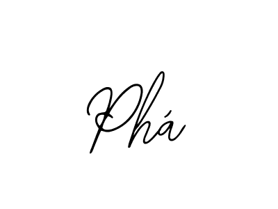 Make a beautiful signature design for name Phá. With this signature (Bearetta-2O07w) style, you can create a handwritten signature for free. Phá signature style 12 images and pictures png