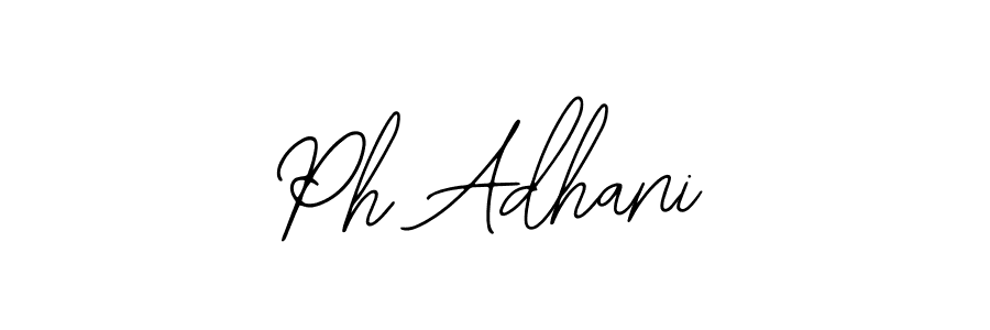 See photos of Ph Adhani official signature by Spectra . Check more albums & portfolios. Read reviews & check more about Bearetta-2O07w font. Ph Adhani signature style 12 images and pictures png