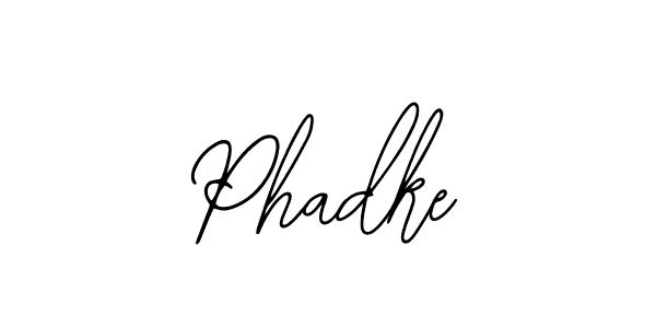 Make a beautiful signature design for name Phadke. With this signature (Bearetta-2O07w) style, you can create a handwritten signature for free. Phadke signature style 12 images and pictures png