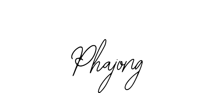 Make a beautiful signature design for name Phajong. With this signature (Bearetta-2O07w) style, you can create a handwritten signature for free. Phajong signature style 12 images and pictures png