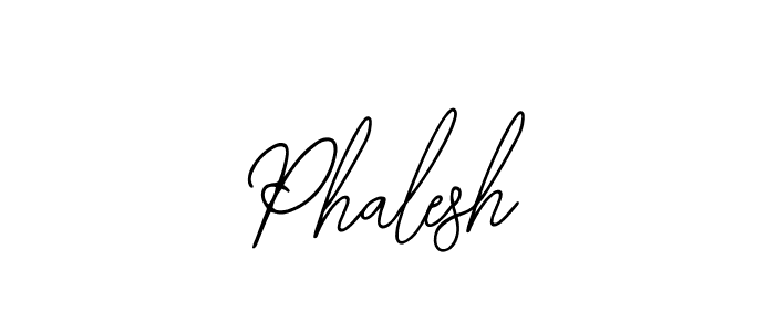 How to make Phalesh name signature. Use Bearetta-2O07w style for creating short signs online. This is the latest handwritten sign. Phalesh signature style 12 images and pictures png