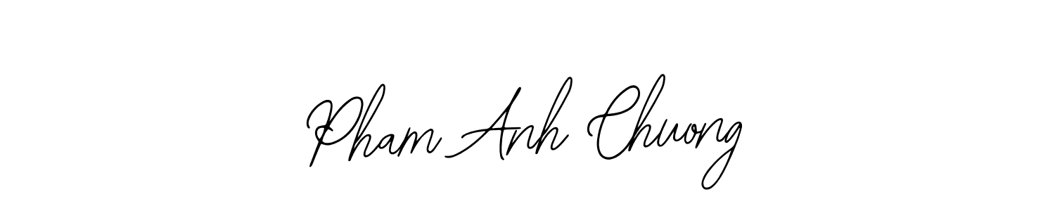 How to make Pham Anh Chuong name signature. Use Bearetta-2O07w style for creating short signs online. This is the latest handwritten sign. Pham Anh Chuong signature style 12 images and pictures png