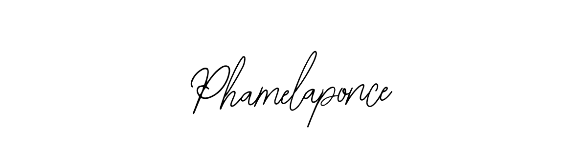 It looks lik you need a new signature style for name Phamelaponce. Design unique handwritten (Bearetta-2O07w) signature with our free signature maker in just a few clicks. Phamelaponce signature style 12 images and pictures png