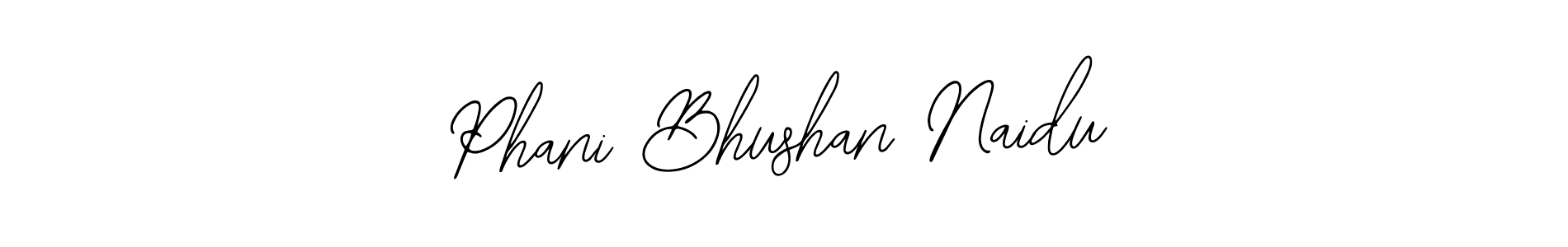 Similarly Bearetta-2O07w is the best handwritten signature design. Signature creator online .You can use it as an online autograph creator for name Phani Bhushan Naidu. Phani Bhushan Naidu signature style 12 images and pictures png