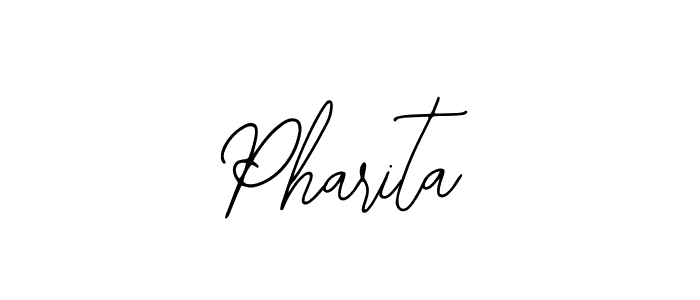 This is the best signature style for the Pharita name. Also you like these signature font (Bearetta-2O07w). Mix name signature. Pharita signature style 12 images and pictures png
