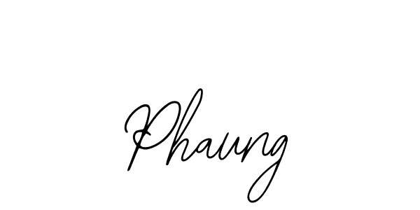 The best way (Bearetta-2O07w) to make a short signature is to pick only two or three words in your name. The name Phaung include a total of six letters. For converting this name. Phaung signature style 12 images and pictures png