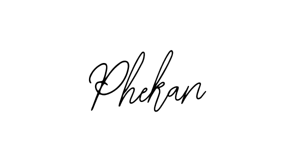 Phekan stylish signature style. Best Handwritten Sign (Bearetta-2O07w) for my name. Handwritten Signature Collection Ideas for my name Phekan. Phekan signature style 12 images and pictures png