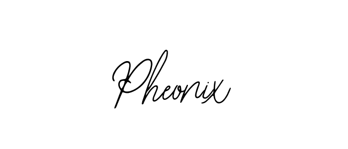 Pheonix stylish signature style. Best Handwritten Sign (Bearetta-2O07w) for my name. Handwritten Signature Collection Ideas for my name Pheonix. Pheonix signature style 12 images and pictures png