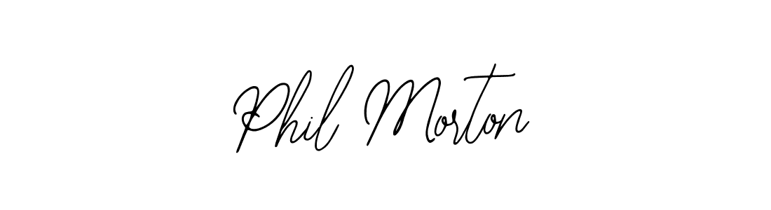 How to make Phil Morton signature? Bearetta-2O07w is a professional autograph style. Create handwritten signature for Phil Morton name. Phil Morton signature style 12 images and pictures png