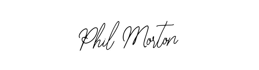 How to make Phil Morton signature? Bearetta-2O07w is a professional autograph style. Create handwritten signature for Phil Morton name. Phil Morton signature style 12 images and pictures png