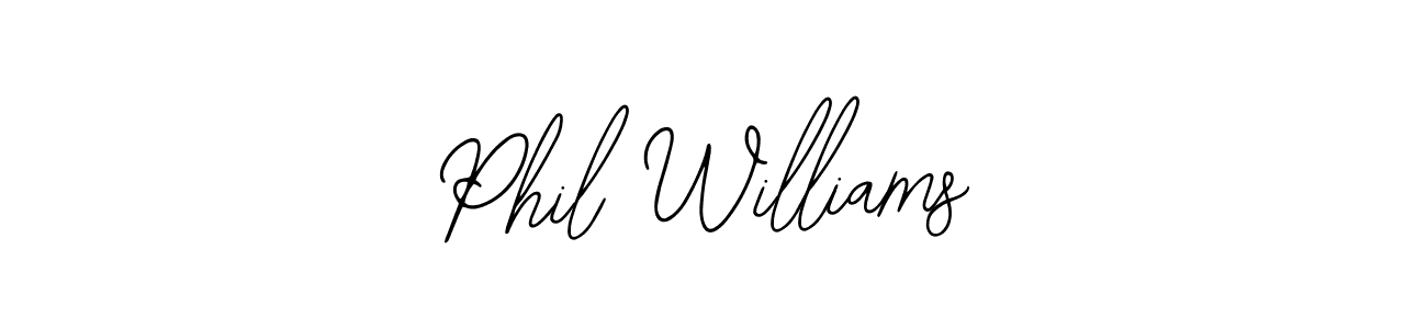 if you are searching for the best signature style for your name Phil Williams. so please give up your signature search. here we have designed multiple signature styles  using Bearetta-2O07w. Phil Williams signature style 12 images and pictures png