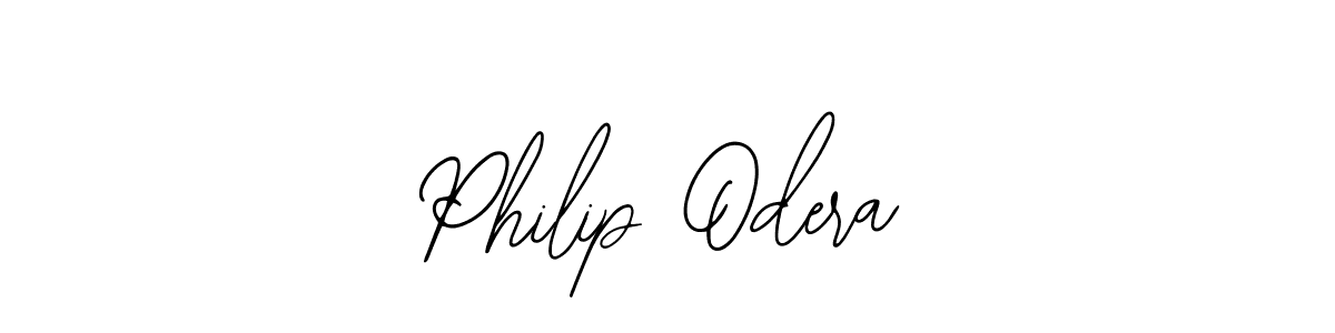 Use a signature maker to create a handwritten signature online. With this signature software, you can design (Bearetta-2O07w) your own signature for name Philip Odera. Philip Odera signature style 12 images and pictures png