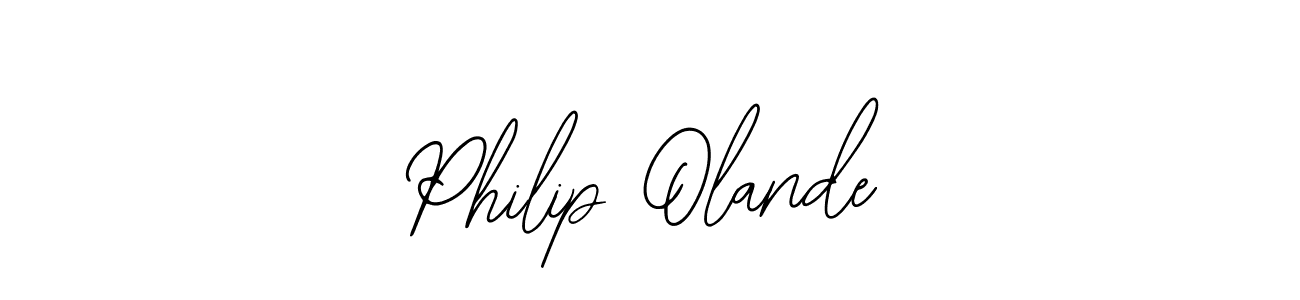 How to Draw Philip Olande signature style? Bearetta-2O07w is a latest design signature styles for name Philip Olande. Philip Olande signature style 12 images and pictures png