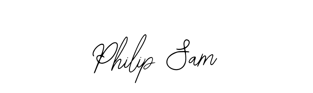 Design your own signature with our free online signature maker. With this signature software, you can create a handwritten (Bearetta-2O07w) signature for name Philip Sam. Philip Sam signature style 12 images and pictures png