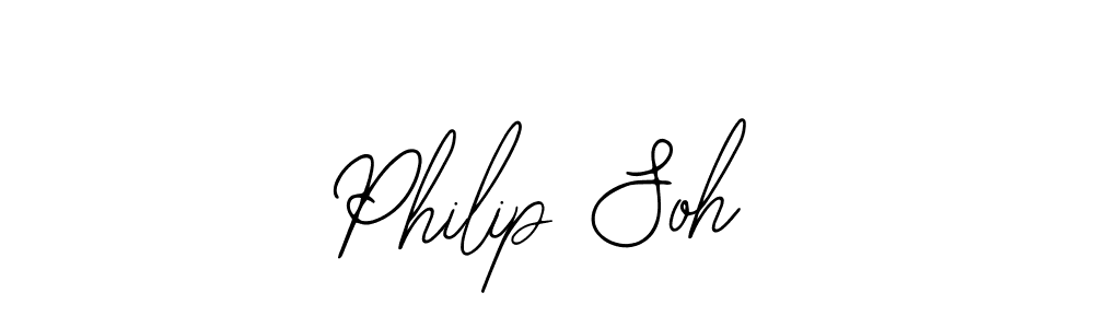 Similarly Bearetta-2O07w is the best handwritten signature design. Signature creator online .You can use it as an online autograph creator for name Philip Soh. Philip Soh signature style 12 images and pictures png