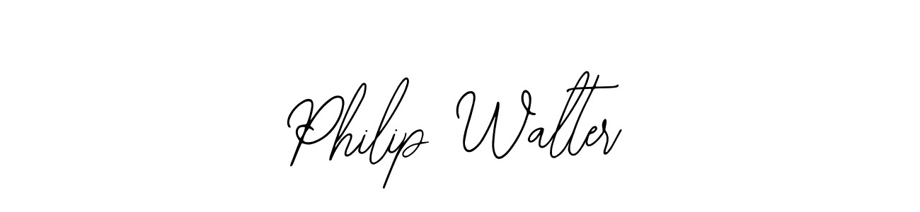 Philip Walter stylish signature style. Best Handwritten Sign (Bearetta-2O07w) for my name. Handwritten Signature Collection Ideas for my name Philip Walter. Philip Walter signature style 12 images and pictures png