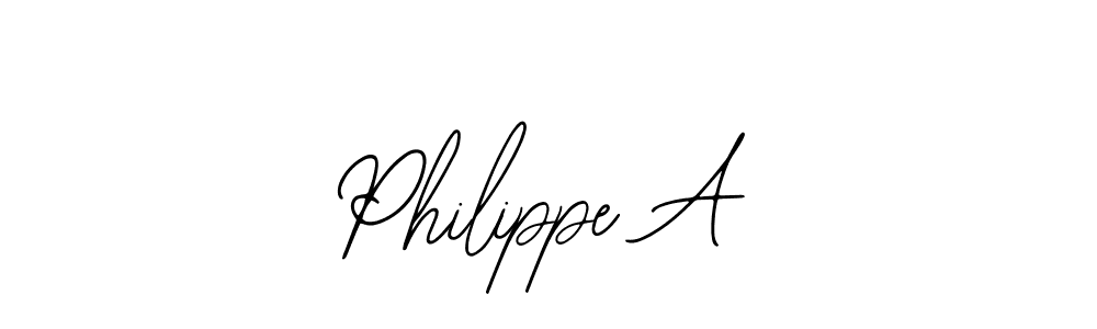 Similarly Bearetta-2O07w is the best handwritten signature design. Signature creator online .You can use it as an online autograph creator for name Philippe A. Philippe A signature style 12 images and pictures png