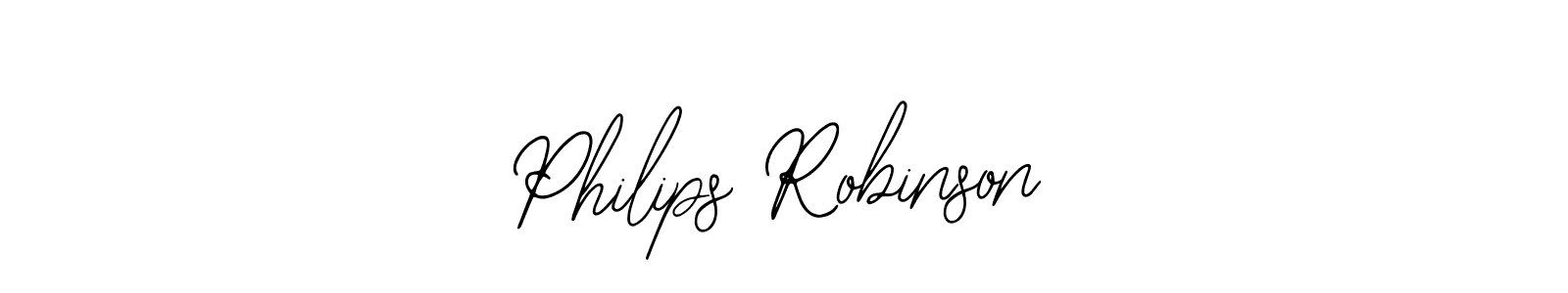 Philips Robinson stylish signature style. Best Handwritten Sign (Bearetta-2O07w) for my name. Handwritten Signature Collection Ideas for my name Philips Robinson. Philips Robinson signature style 12 images and pictures png