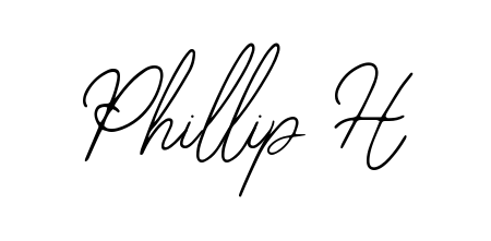 Turn your name Phillip H into a signature brand with Bearetta-2O07w styling. Download in standard PNG or transparent format anytime. Phillip H signature style 12 images and pictures png