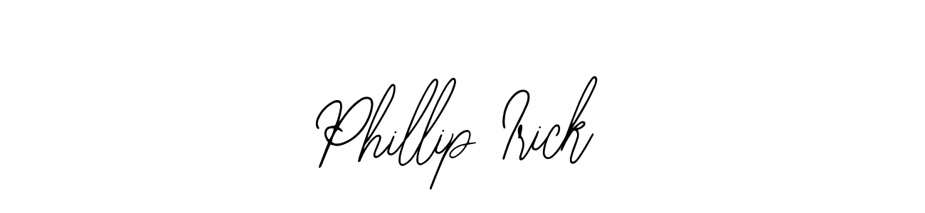 Make a beautiful signature design for name Phillip Irick. Use this online signature maker to create a handwritten signature for free. Phillip Irick signature style 12 images and pictures png