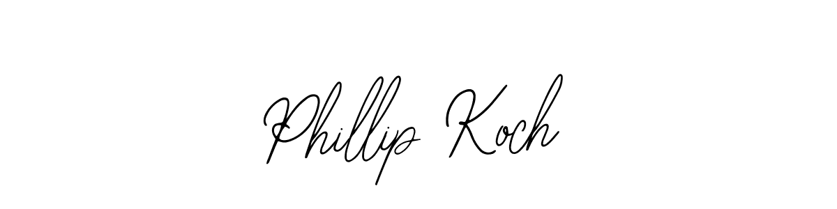 You should practise on your own different ways (Bearetta-2O07w) to write your name (Phillip Koch) in signature. don't let someone else do it for you. Phillip Koch signature style 12 images and pictures png