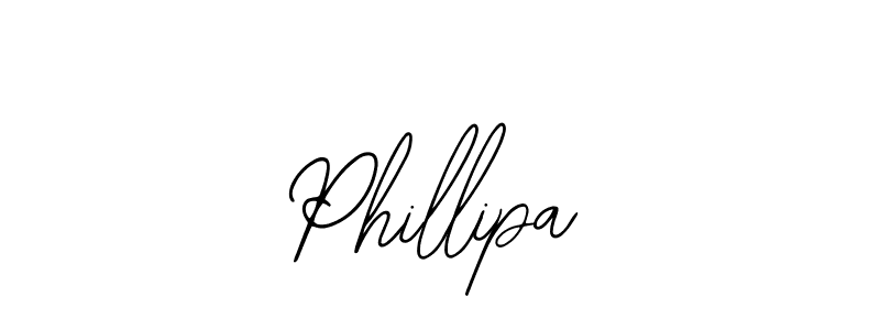 Phillipa stylish signature style. Best Handwritten Sign (Bearetta-2O07w) for my name. Handwritten Signature Collection Ideas for my name Phillipa. Phillipa signature style 12 images and pictures png