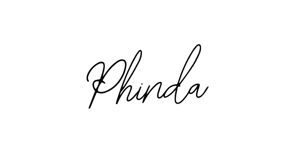 Create a beautiful signature design for name Phinda. With this signature (Bearetta-2O07w) fonts, you can make a handwritten signature for free. Phinda signature style 12 images and pictures png