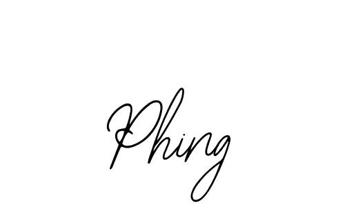 Phing stylish signature style. Best Handwritten Sign (Bearetta-2O07w) for my name. Handwritten Signature Collection Ideas for my name Phing. Phing signature style 12 images and pictures png