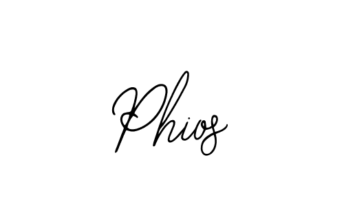 Phios stylish signature style. Best Handwritten Sign (Bearetta-2O07w) for my name. Handwritten Signature Collection Ideas for my name Phios. Phios signature style 12 images and pictures png