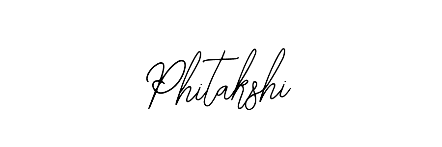 Bearetta-2O07w is a professional signature style that is perfect for those who want to add a touch of class to their signature. It is also a great choice for those who want to make their signature more unique. Get Phitakshi name to fancy signature for free. Phitakshi signature style 12 images and pictures png