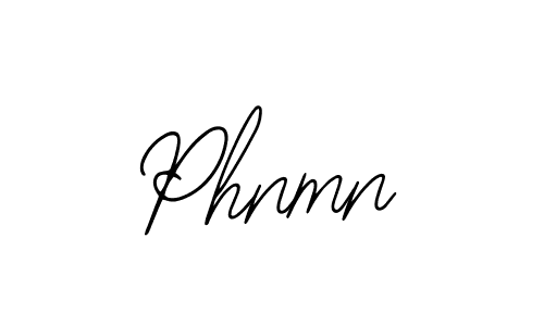 How to Draw Phnmn signature style? Bearetta-2O07w is a latest design signature styles for name Phnmn. Phnmn signature style 12 images and pictures png
