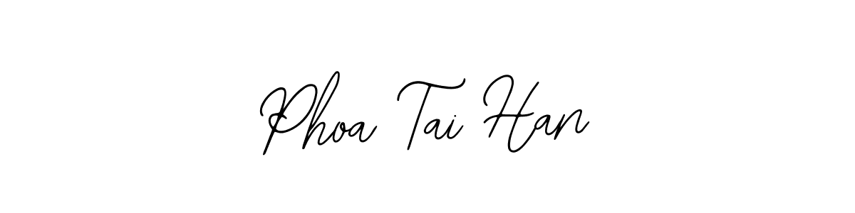 Create a beautiful signature design for name Phoa Tai Han. With this signature (Bearetta-2O07w) fonts, you can make a handwritten signature for free. Phoa Tai Han signature style 12 images and pictures png