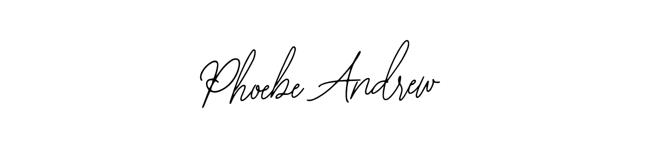 if you are searching for the best signature style for your name Phoebe Andrew. so please give up your signature search. here we have designed multiple signature styles  using Bearetta-2O07w. Phoebe Andrew signature style 12 images and pictures png