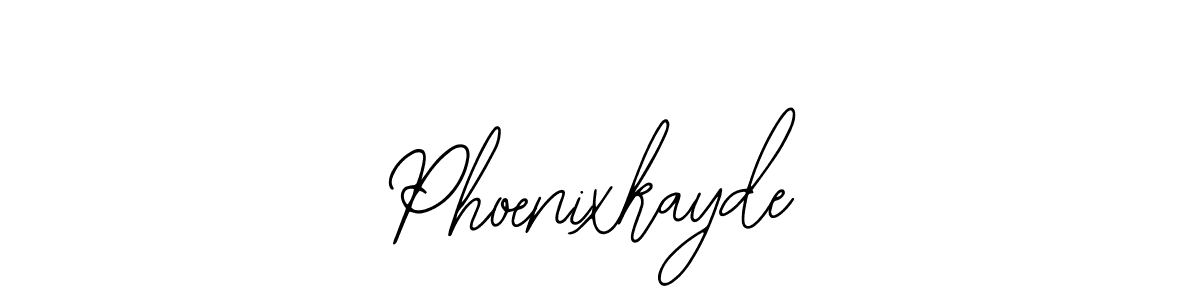 Make a beautiful signature design for name Phoenixkayde. Use this online signature maker to create a handwritten signature for free. Phoenixkayde signature style 12 images and pictures png