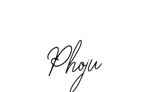 Design your own signature with our free online signature maker. With this signature software, you can create a handwritten (Bearetta-2O07w) signature for name Phoju. Phoju signature style 12 images and pictures png