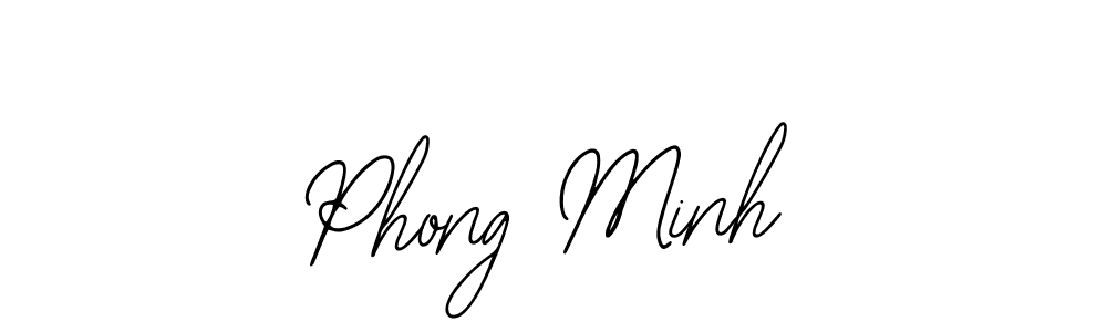 Best and Professional Signature Style for Phong Minh. Bearetta-2O07w Best Signature Style Collection. Phong Minh signature style 12 images and pictures png