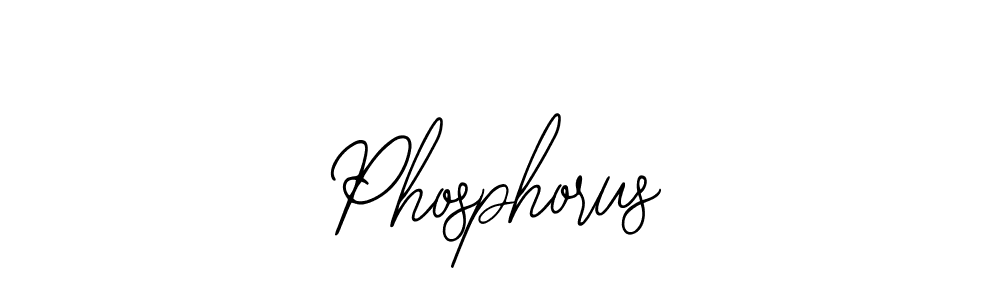 Phosphorus stylish signature style. Best Handwritten Sign (Bearetta-2O07w) for my name. Handwritten Signature Collection Ideas for my name Phosphorus. Phosphorus signature style 12 images and pictures png